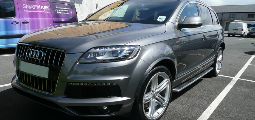 Audi Q7 mobile car valeting and cleaning