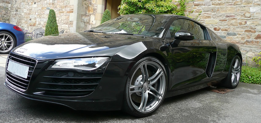Audi R8 car valeting and cleaning